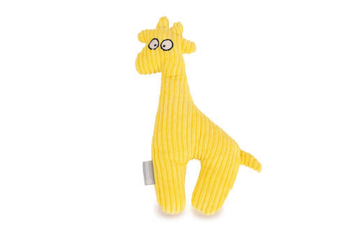Beeztees RAFFO ribbikangas kirahvi 27cm keltainen