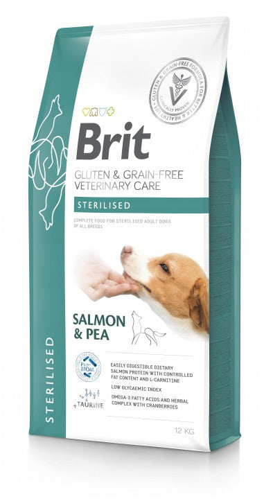 Brit Veterinary Diet Sterilised Salmon & Pea koiralle