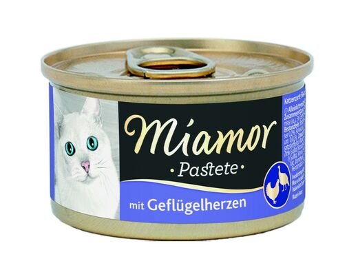 Miamor Pastete siipikarjansydän kissalle 12 x 85 g