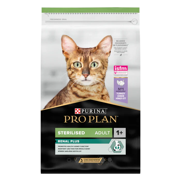 Pro Plan Cat Sterilised Adult 1+ Renal Plus Turkey