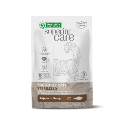 Nature's Protection Superior Care Sterilised Tonnikala 70 g MAISTELUPAKKAUS