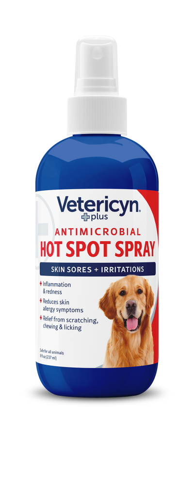 Vetericyn+ Antimicrobial Hot Spot Spray 237 ml