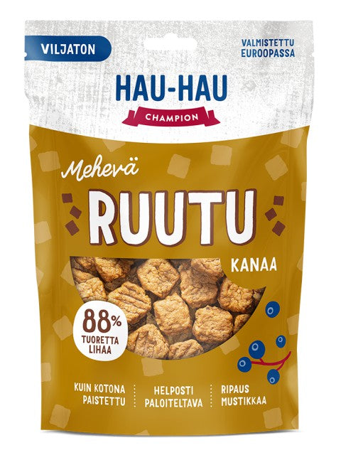 Hau-Hau Champion Mehevä ruutu kana 140 g