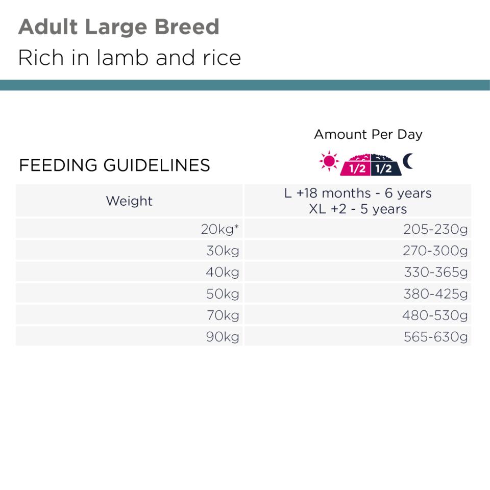 Eukanuba Adult Large Lamb & Rice koiran kuivaruoka 12 kg