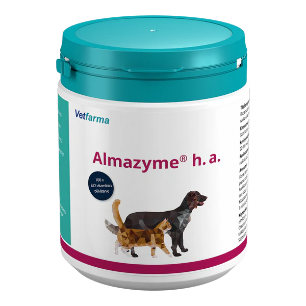 Almazyme® h.a. Haimaentsyymejä sisältävä ravintolisä