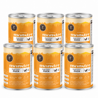 Monster Dog Adult Single Protein Duck koiralle 6 x 400 g