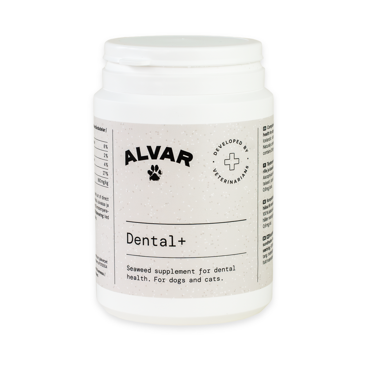 Alvar Pet Dental+ lisäravinne koiralle ja kissalle 150 g