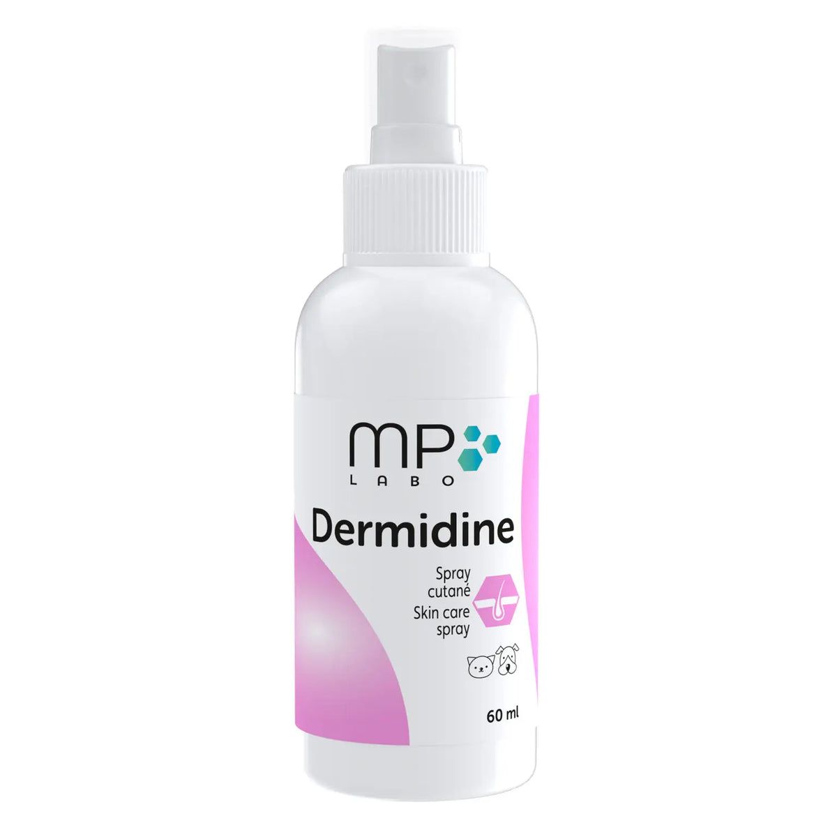 MP Labo Dermidine Spray 60 ml ihosuihke koirille ja kissoille