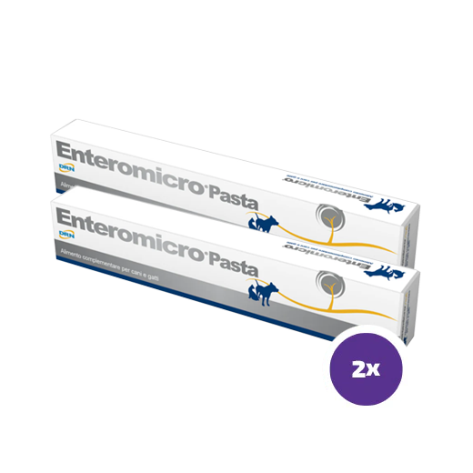 Enteromicro Complex pasta kissalle ja koiralle 2 x 15 ml TUPLAPAKKAUS