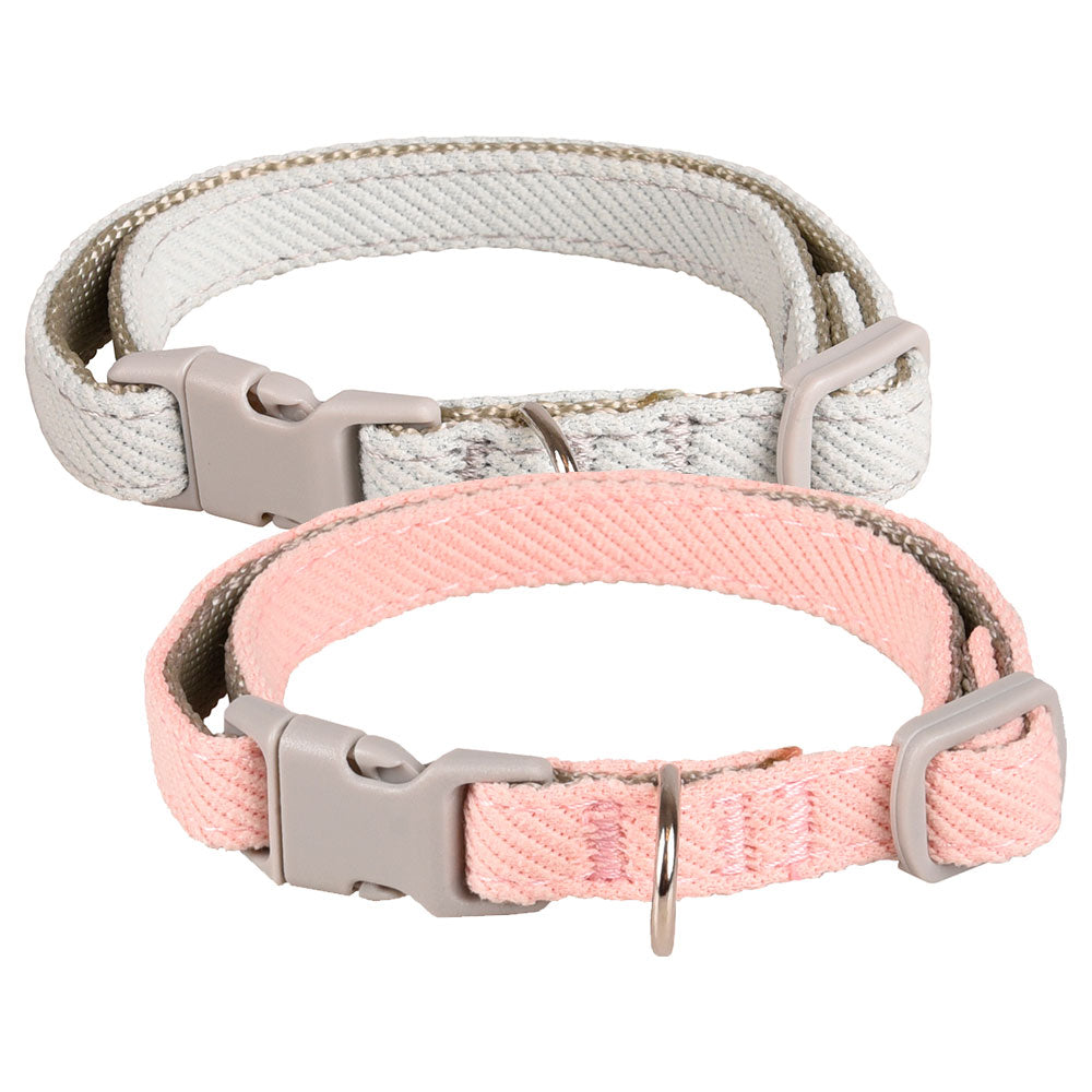 Flamingo säädettävä pentupanta pikalukolla minttu 25 - 43 cm