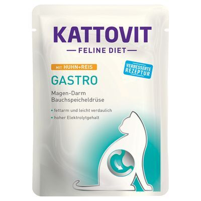 Kattovit Gastro Kana & Riisi 24 x 85 g