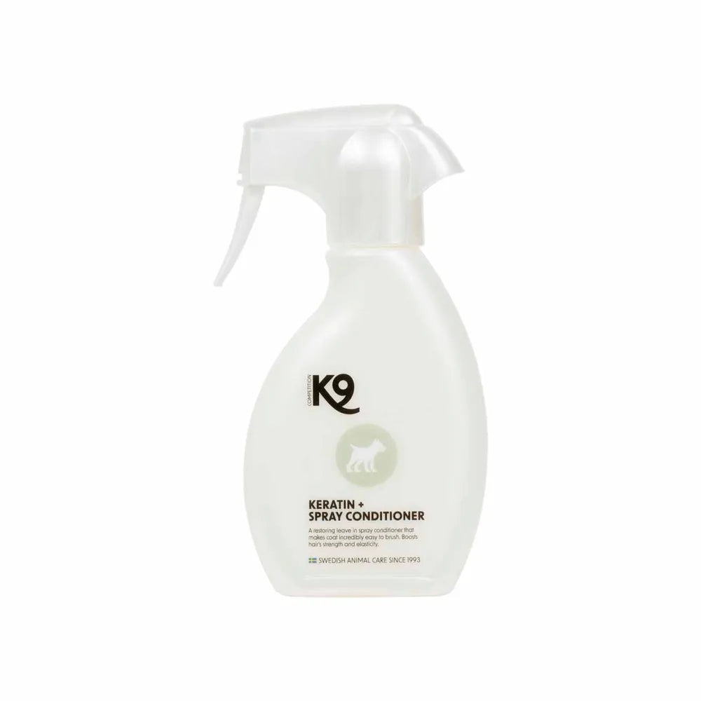 K9 Keratin Moisturecoat Repair hoitoainesuihke 250 ml koiralle