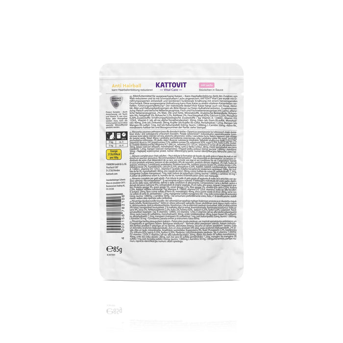 Kattovit Vital Care Anti Hairball 85 g MAISTELUPAKKAUS
