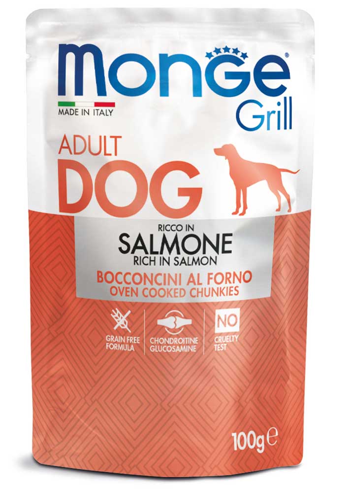 Monge Grill Lohi Koiralle 100 g MAISTELUPAKKAUS
