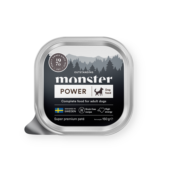 Monster Dog Adult Power Pate kana koiralle 12 x 150 g