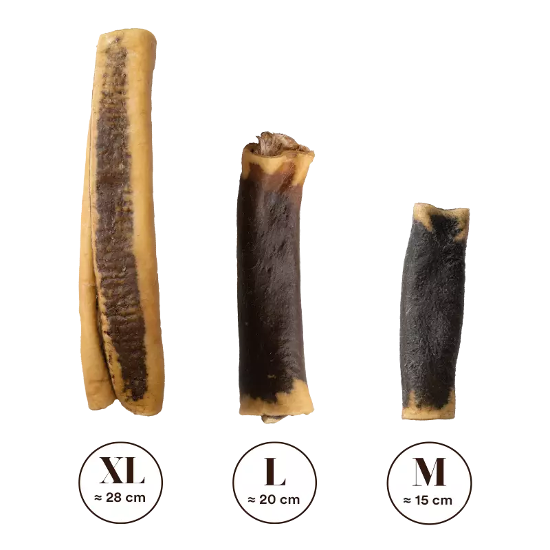 Monster Rawhide Hairy Beef Bone Large 1 kpl