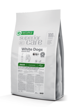 Nature's Protection Superior Care White Dogs Adult Small Breed hyönteinen koiralle 1,5 kg