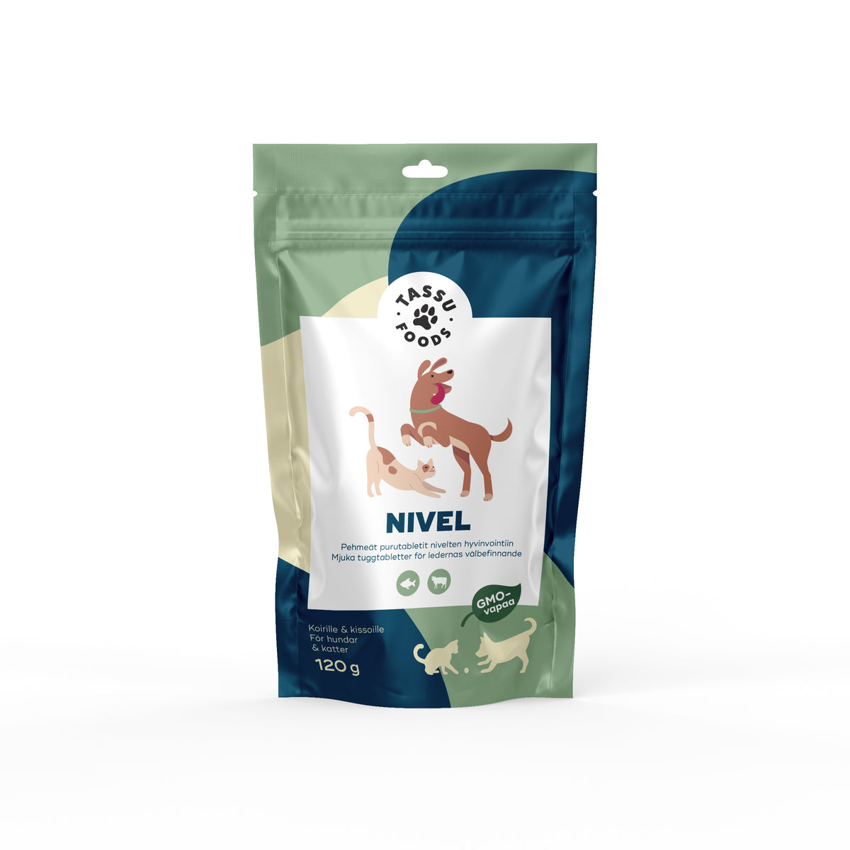 Tassu foods Nivel koiralle ja kissalle 120g