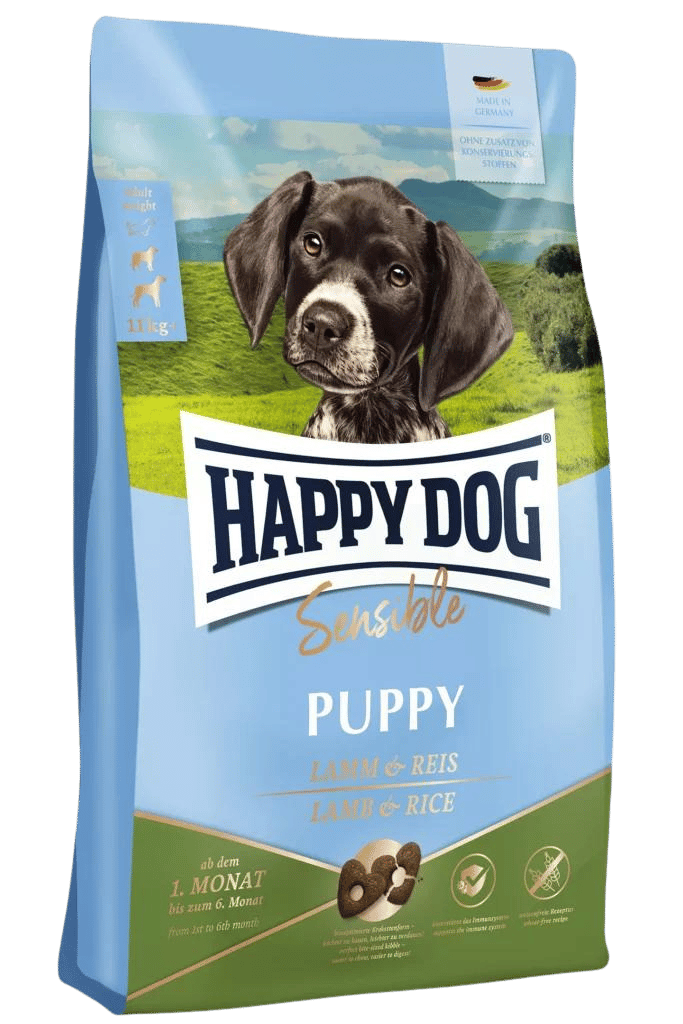 Happy Dog Sensible Puppy Lammas & Riisi 10 kg