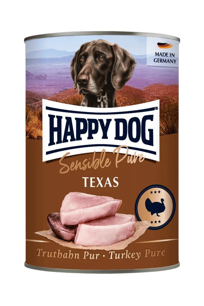 Happy Dog Pur Texas – Kalkkuna 6 x 400g