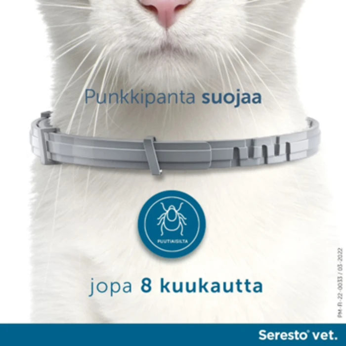 Seresto vet. 4.5 g + 2.03 g x 1 panta yli 8 kg koirille