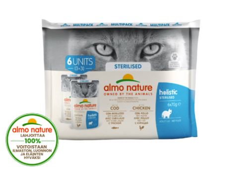 Almo Nature Multi Holistic Sterilised 6 x 70g
