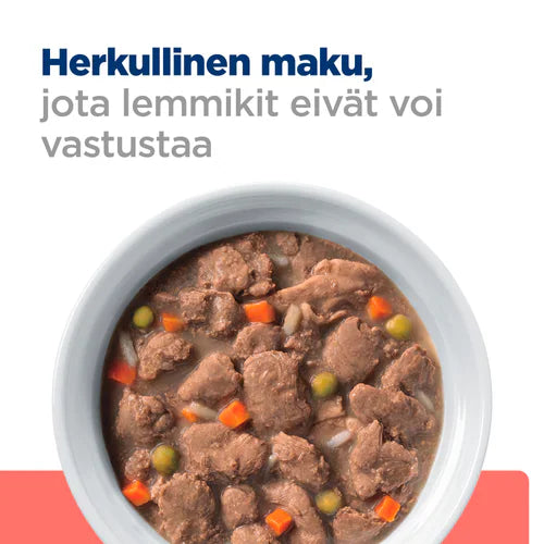 Hill's ON-Care with Chicken & Vegetables muhennos koiralle 354 g MAISTELUPAKKAUS