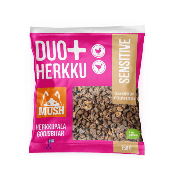 MUSH DUO+ Herkku Sensitive 150 g