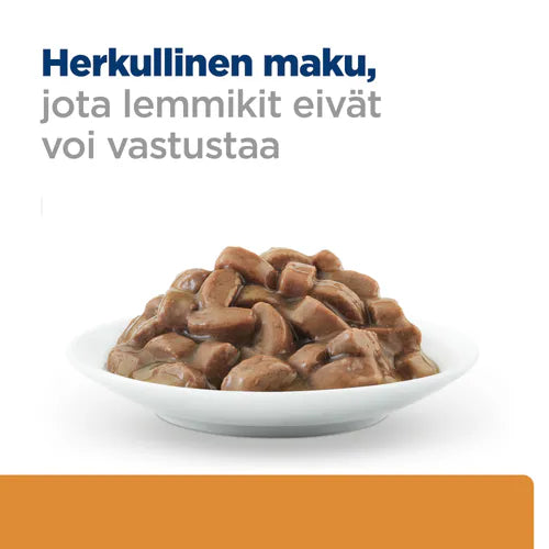 Hill's k/d Kidney Care with Salmon kissalle 85 g MAISTELUPAKKAUS