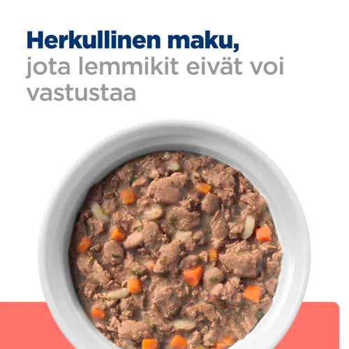 Hill's ON-Care with Chicken & Vegetables muhennos kissalle 82 g MAISTELUPAKKAUS