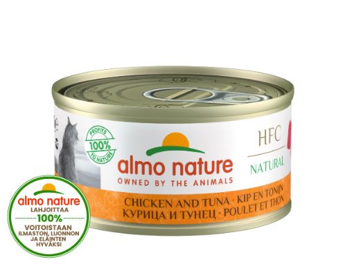 Almo Nature HFC Natural Kana & Tonnikala 70 g