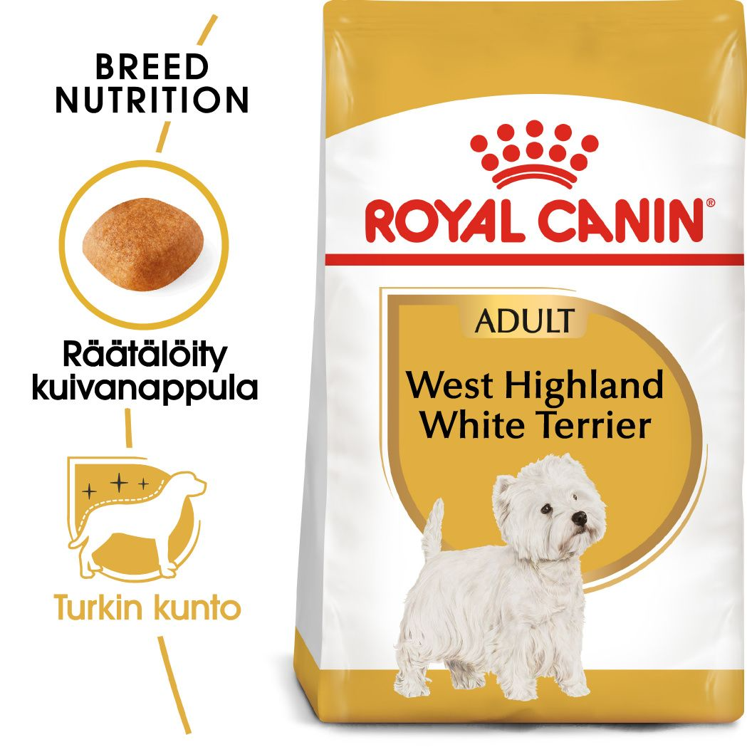 Royal Canin West Highland White Terrier adult koiralle 3 kg