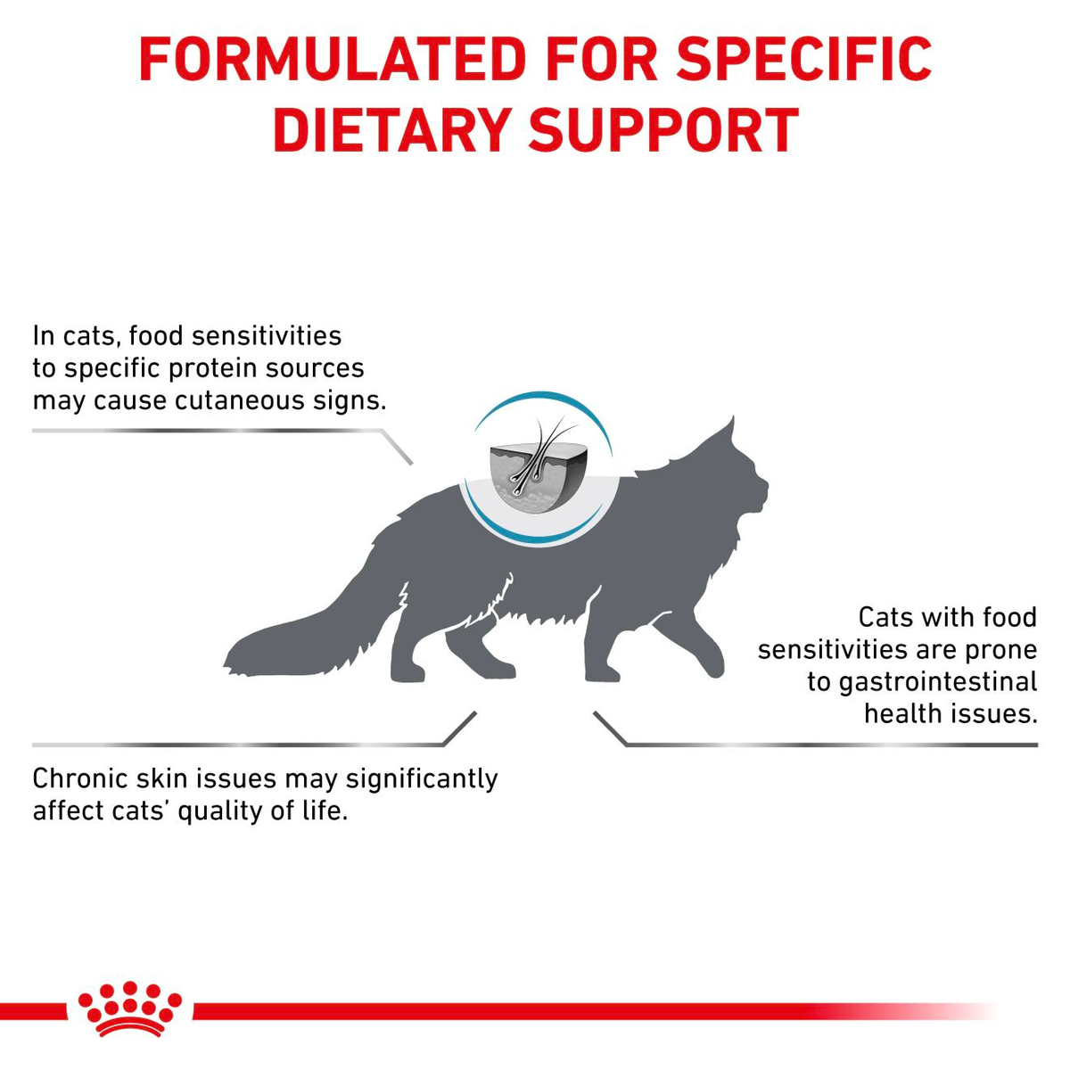 Royal Canin Veterinary Diets Derma Sensitivity Control kissan kuivaruoka