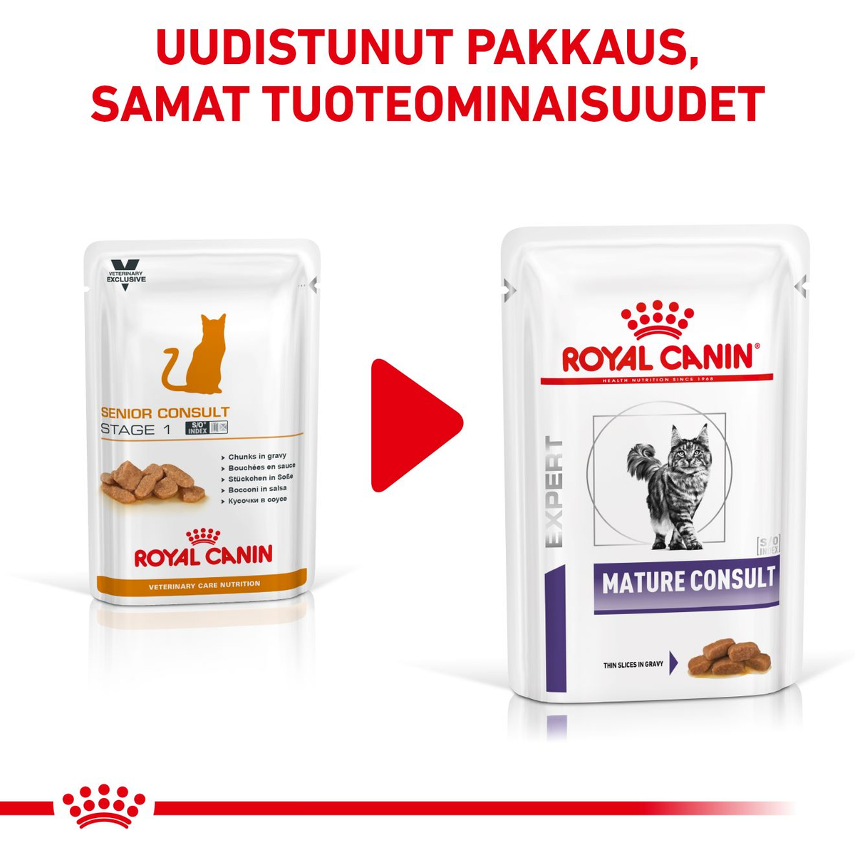 Royal Canin Veterinary Diets Health Management Mature Consult kissalle 12 x 85 g