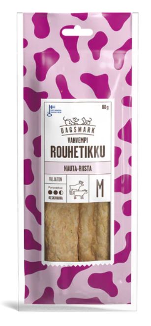 Dagsmark Rouhetikku Nauta-Riista M 80 g