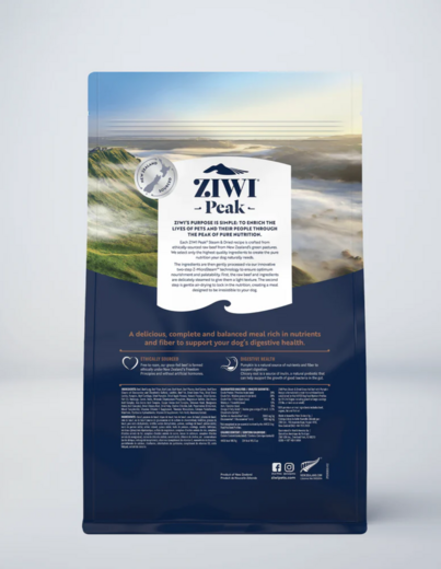 ZiwiPeak Steam & Dried Nauta Koiralle