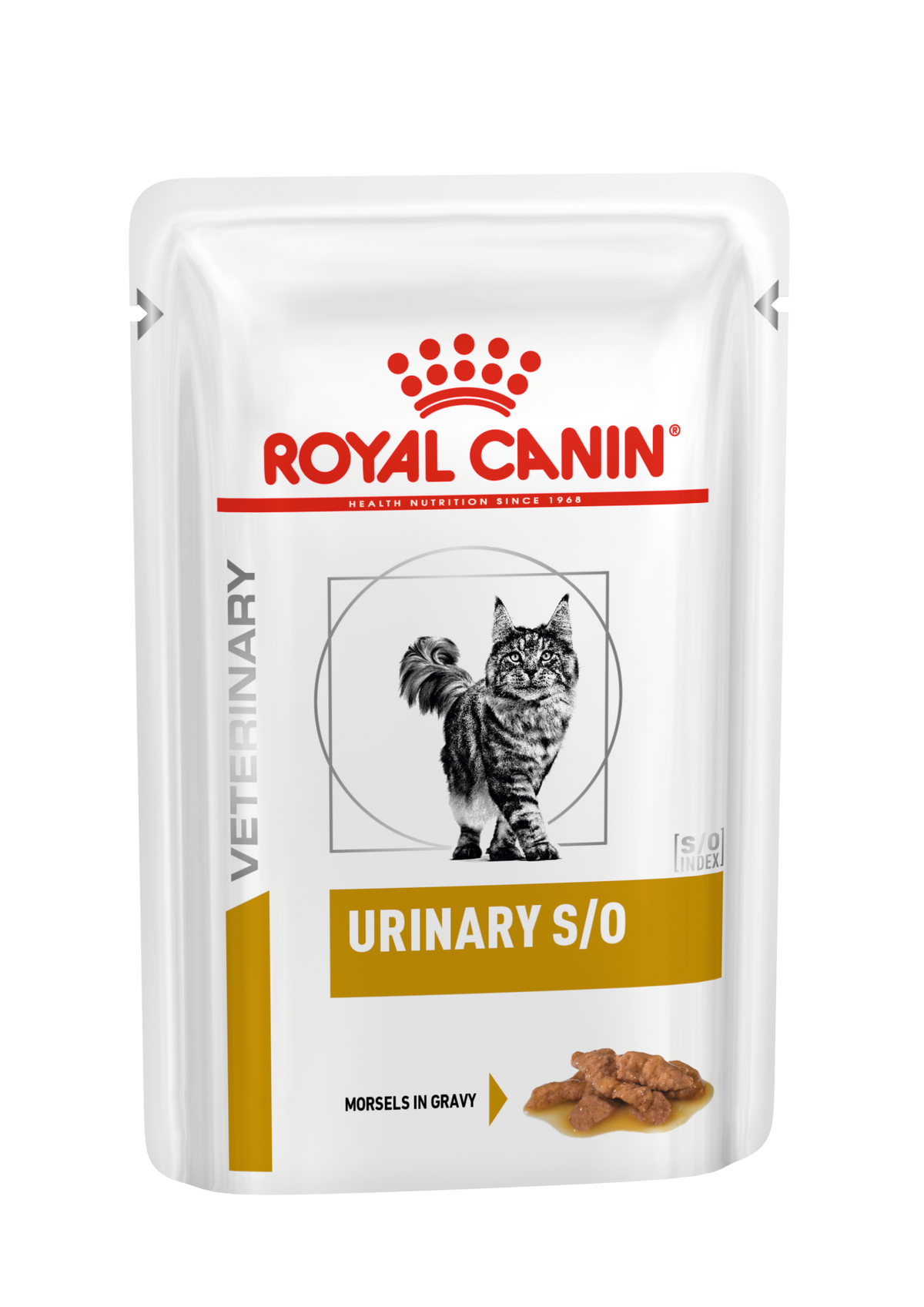 Royal Canin Veterinary Diets Urinary S/O Morsels in Gravy annospussi kissan märkäruoka 12 x 85 g