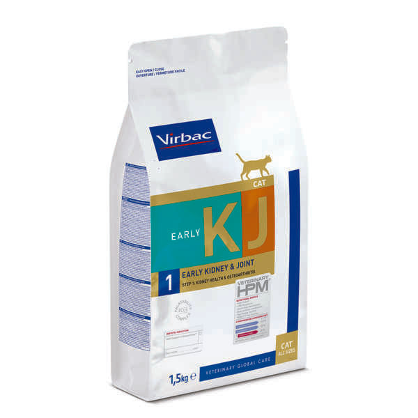Virbac Veterinary HPM Early Kidney & Joint KJ1 kissalle 1,5kg