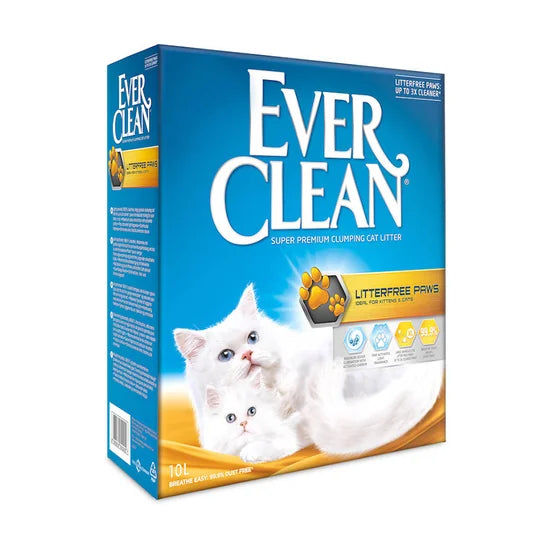 Ever Clean Litterfree Paws kissanhiekka 10 L