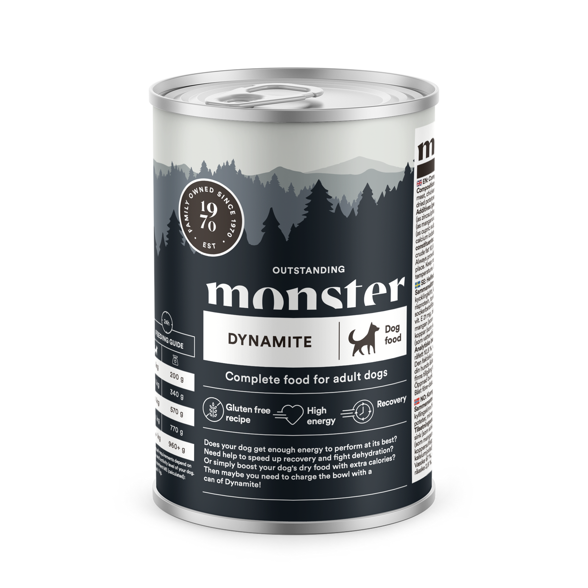 Monster Dog Adult Dynamite Chicken koiralle 400 g MAISTELUPAKKAUS