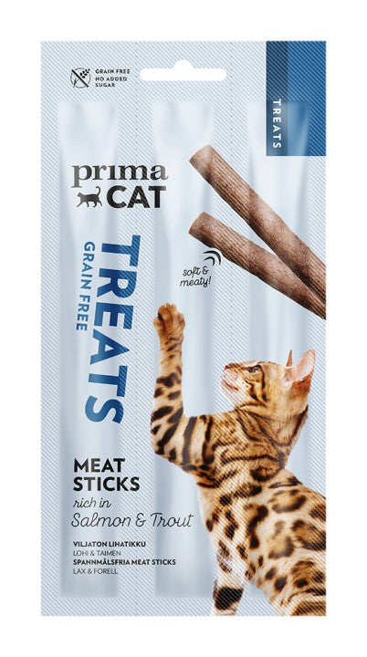 PrimaCat Meat Stick Lohi & taimen 15 g