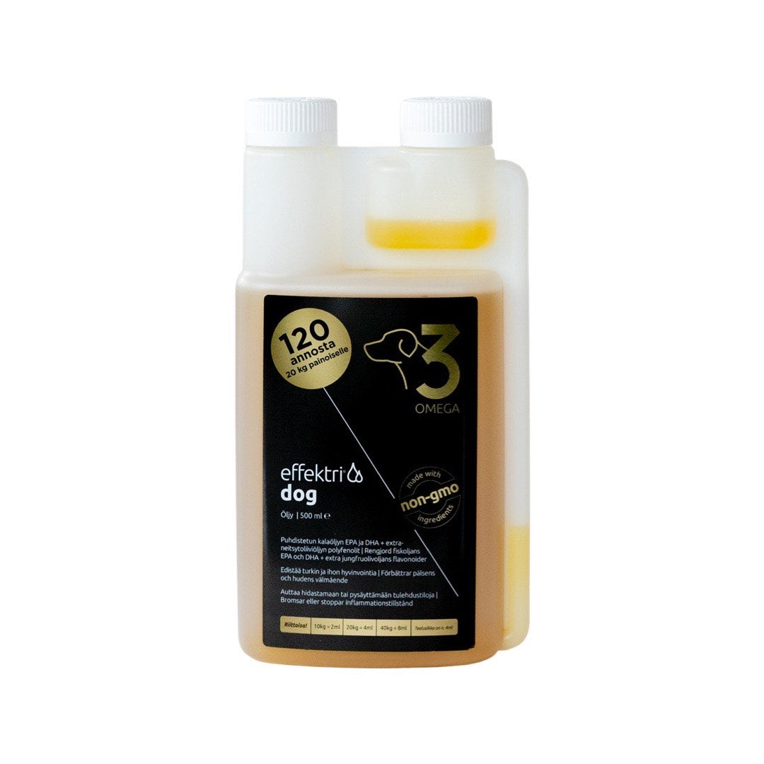 Effektri Dog Omega-3 koiralle