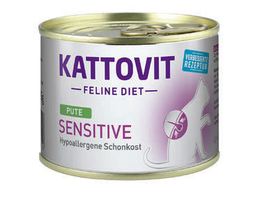 Kattovit Sensitive kalkkuna purkki 185 g MAISTELUPAKKAUS