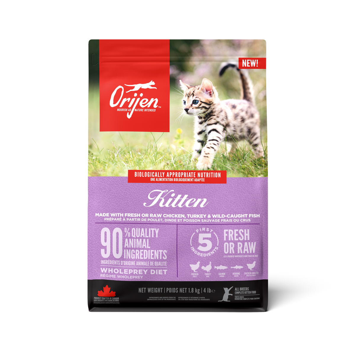 Orijen Cat Kitten kissalle 1,8 kg