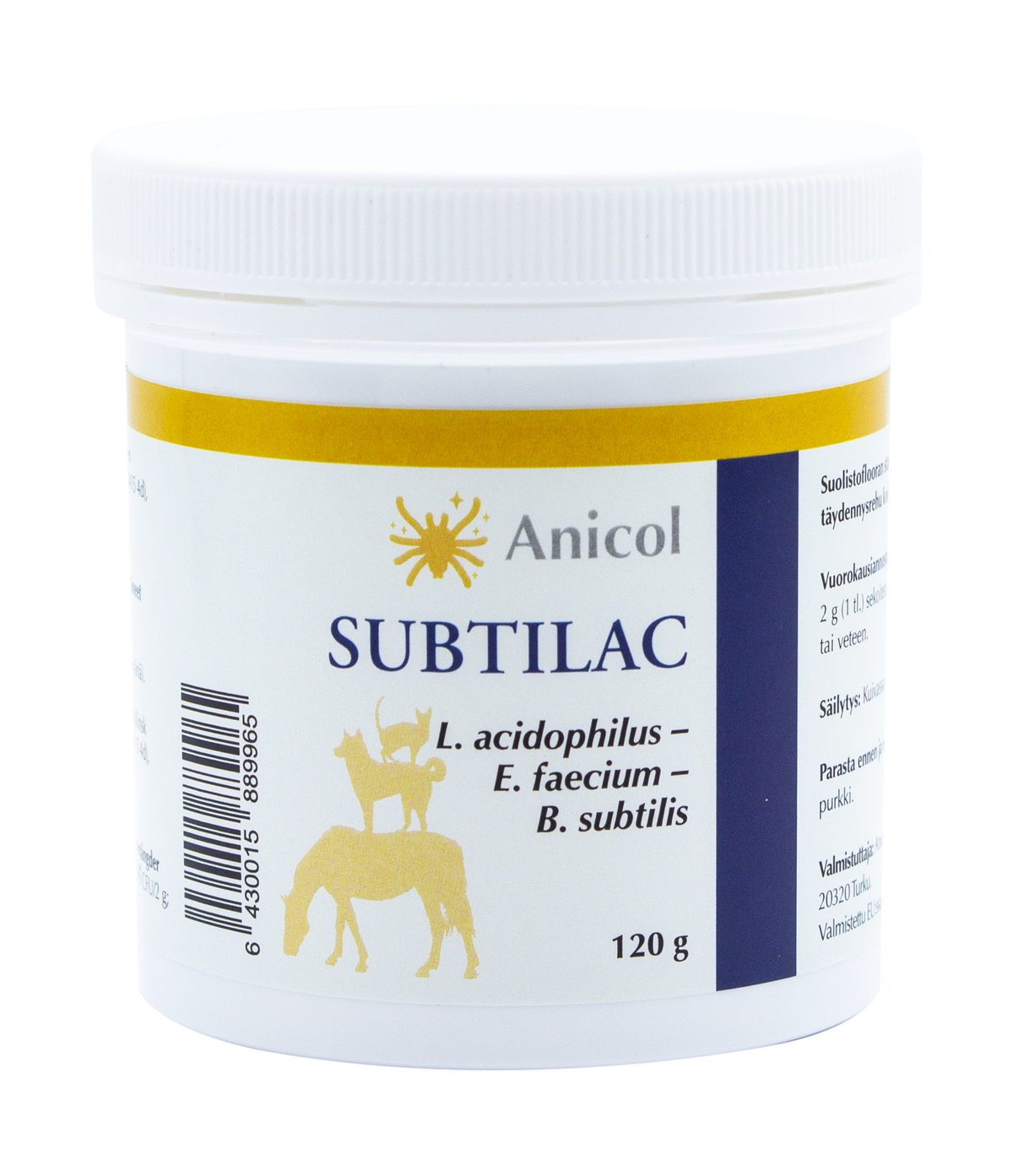 Anicol Subtilac eläimille 120 g