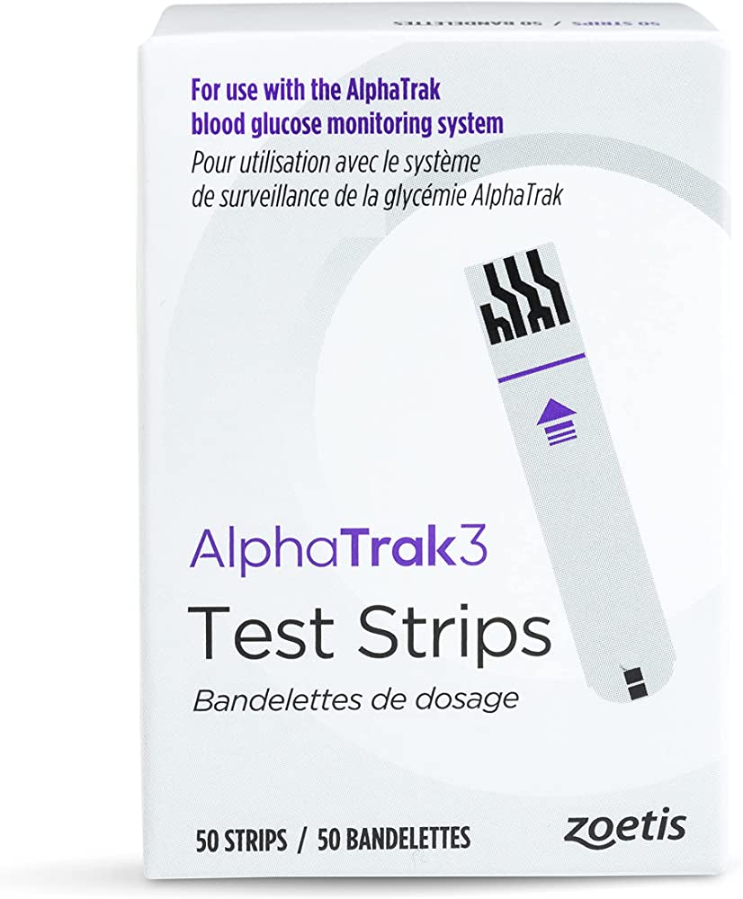 AlphaTRAK 3 mittaliuskat eläimille 50 kpl