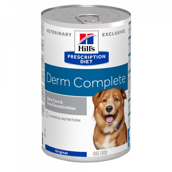 Hill's Derm Complete koiralle 12 x 370 g