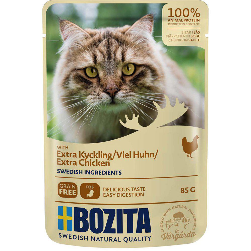 Bozita kanaa kastikkeessa kissalle 12 x 85 g