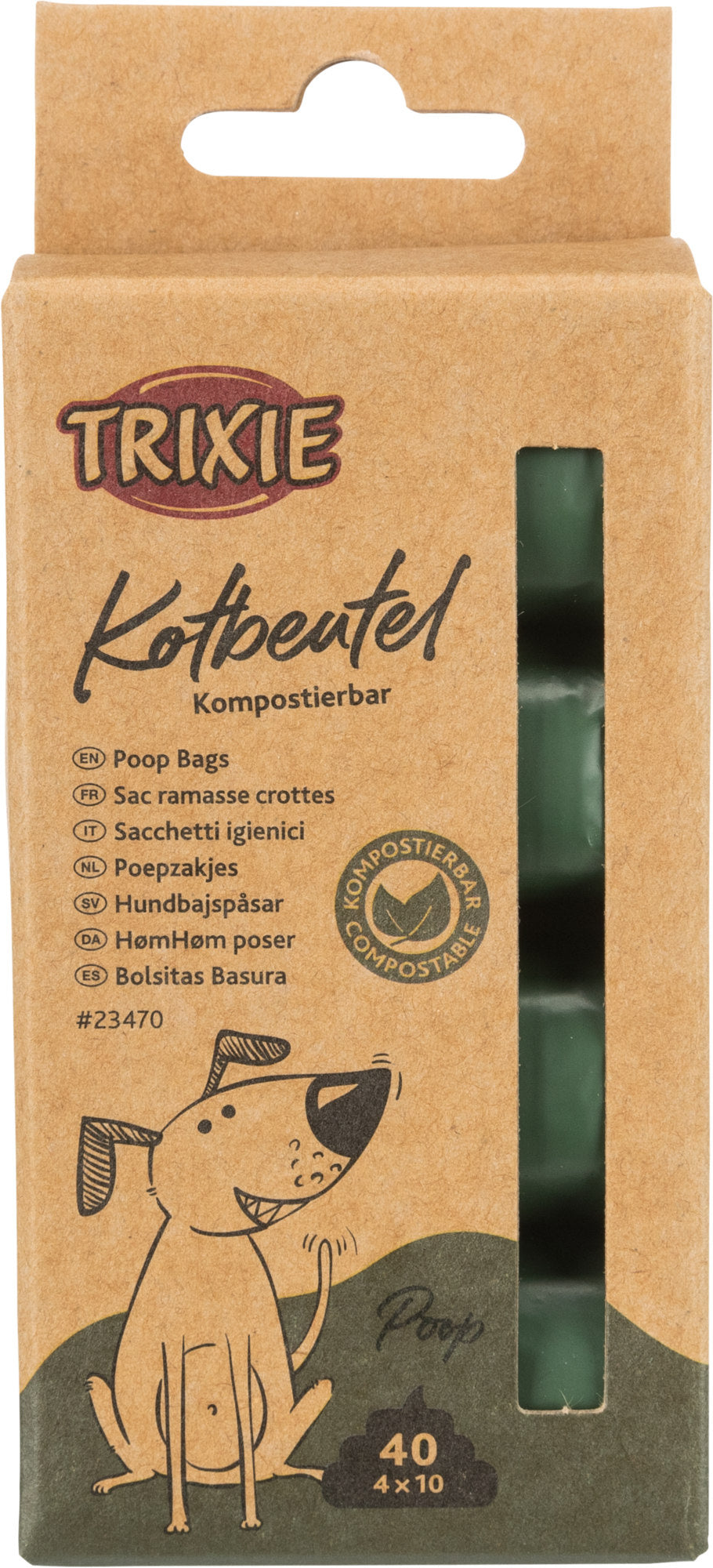 Trixie Maatuva kakkapussi 4 x 10 kpl