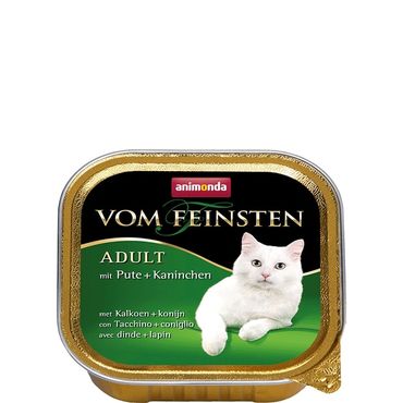 Animonda Vom Feinsten Adult kalkkuna & kani kissalle 32 x 100 g